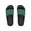 Miniatura:  Green Geometric Pattern Men's Slide Sandals