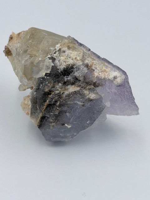 Thumbnail: Fluorite with Calcite