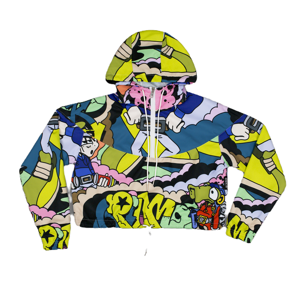 Cropped Windbreaker - Opera Snza - ESKIS Women Jackets