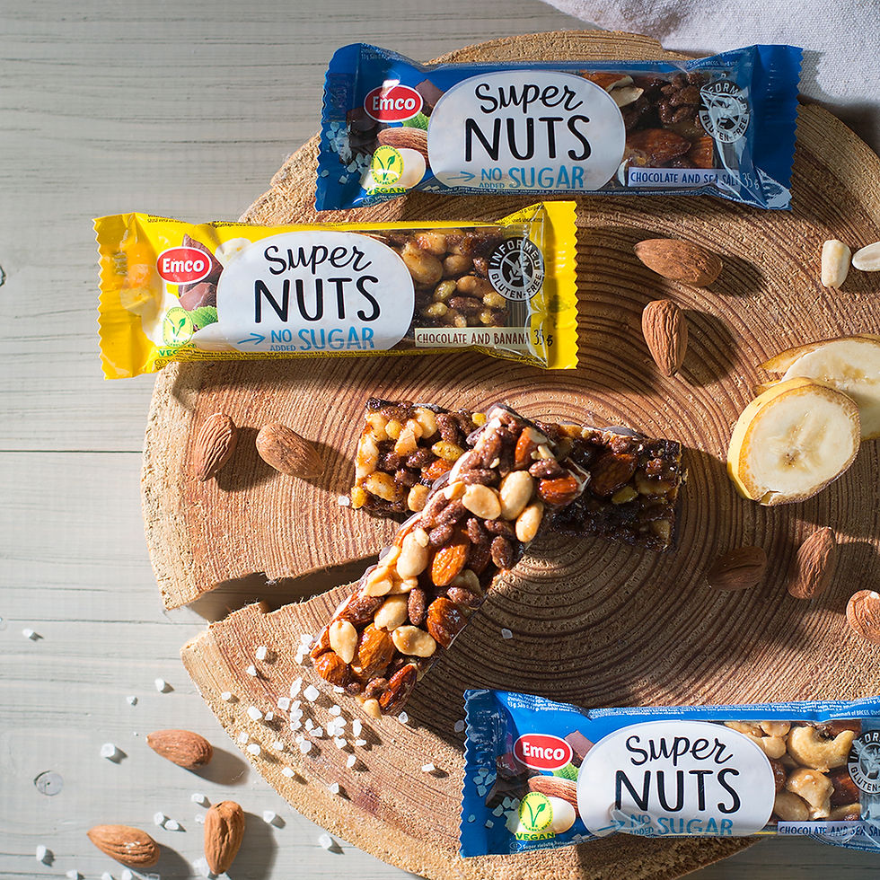 Thumbnail: Super nut bar - No added sugar - Chocolate and Sea salt