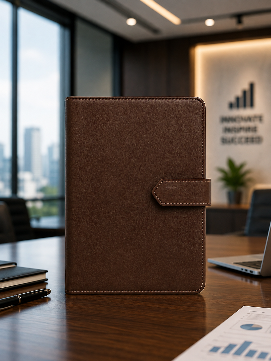 A5 Diary PU - Brown
