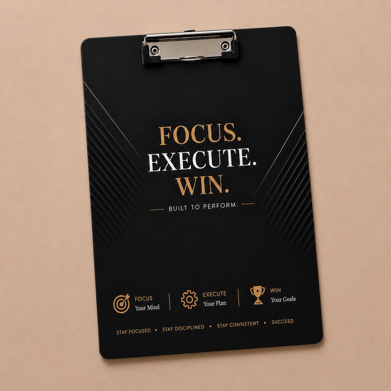 Clipboard Printed Orignal - Focus Execute Win
