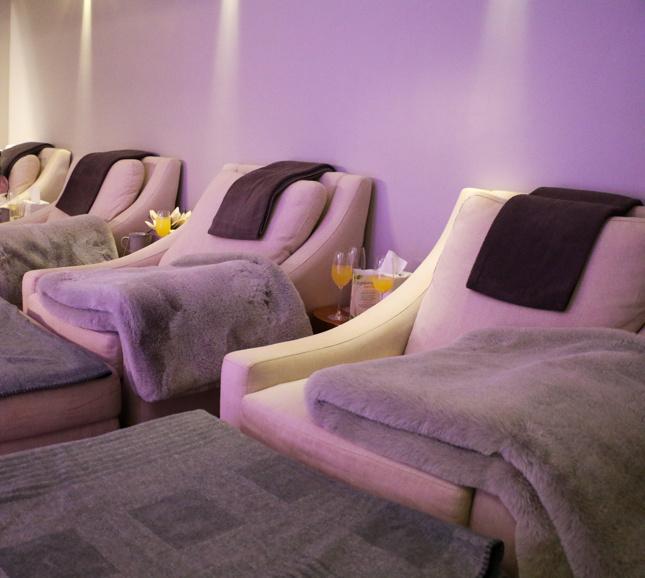 Interior of Blush Boutique + Spa in El Paso