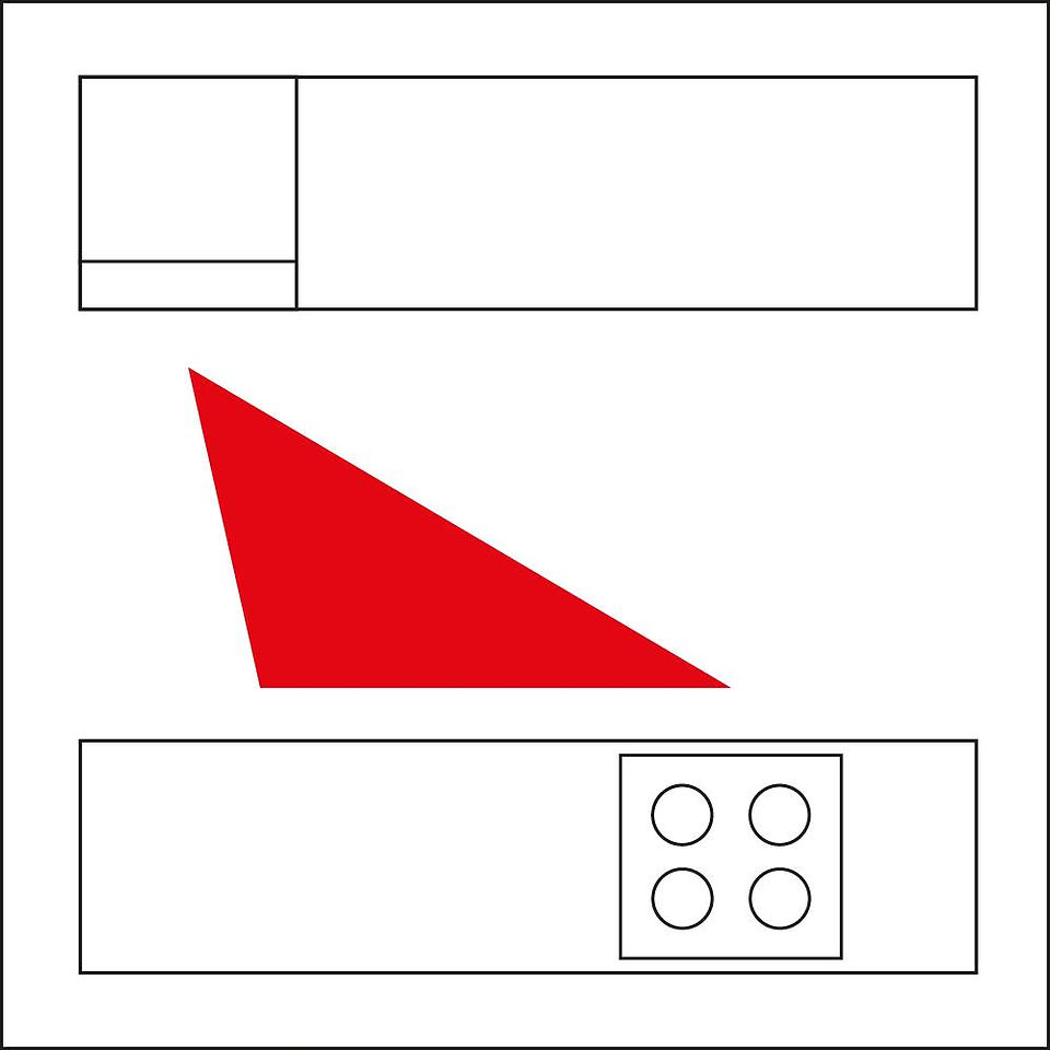   Kitchen in two lines