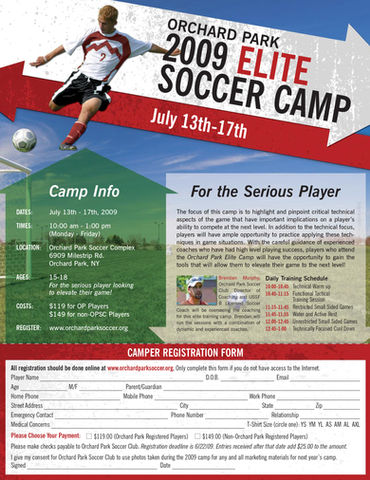 Orchard Park Soccer - Graphic Design