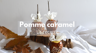 Pomme caramel façon pomme d'amour