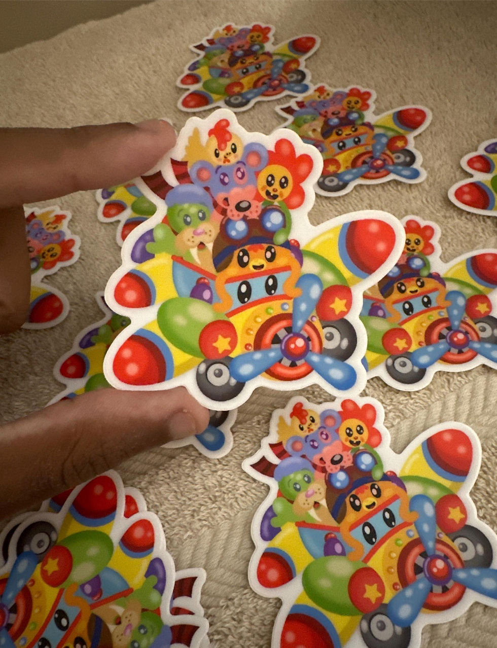 Thumbnail: Airplane Sticker