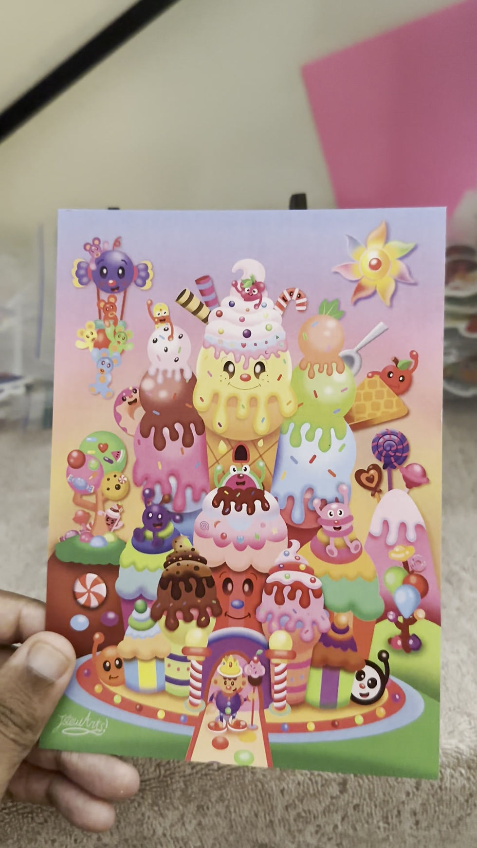 Thumbnail: Icecream Print