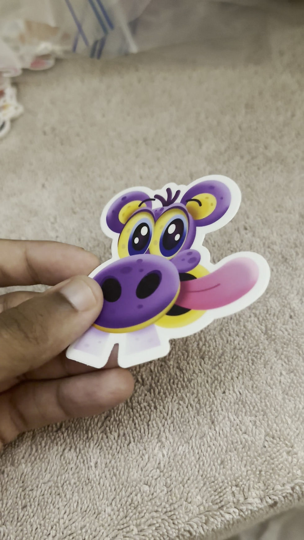 Thumbnail: Hippo Sticker