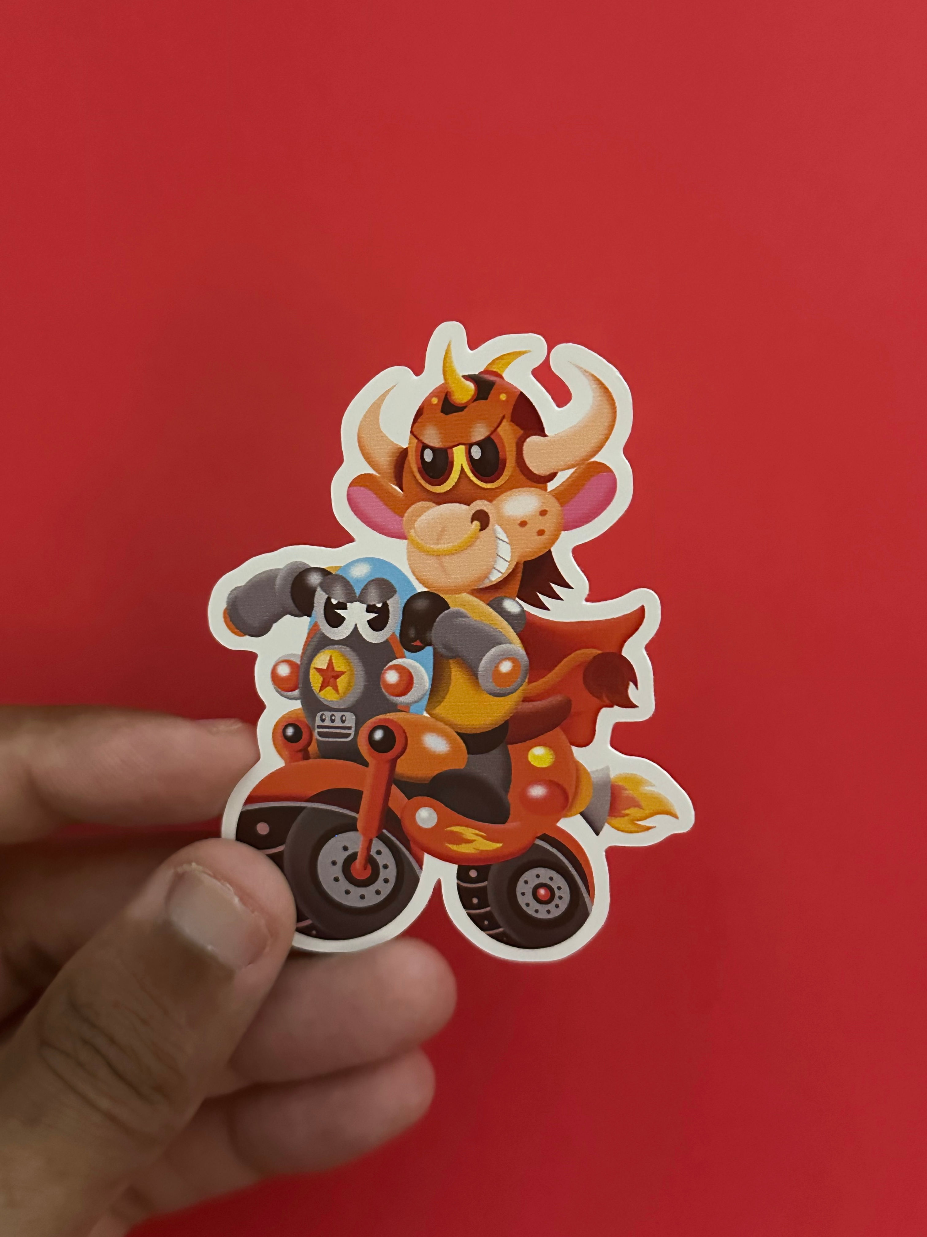 Motorcycle Sticker