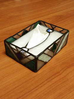 ポケットティッシュホルダー＊​stainedglass kuumin