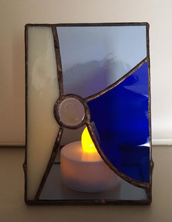 イニシャルミニパネル＊​stainedglass kuumin