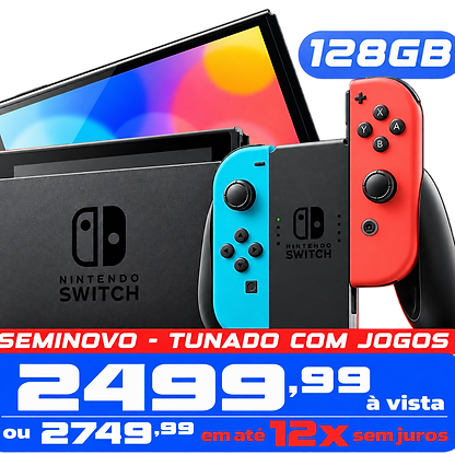 Oferta Nintendo Switch 128GB com Jogos.png