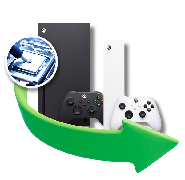 Limpeza premium de Xbox Series em Fortaleza – banho químico, ultrassônico e lubrificação de componentes