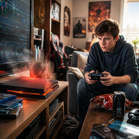 PS4 Slim esquenta muito