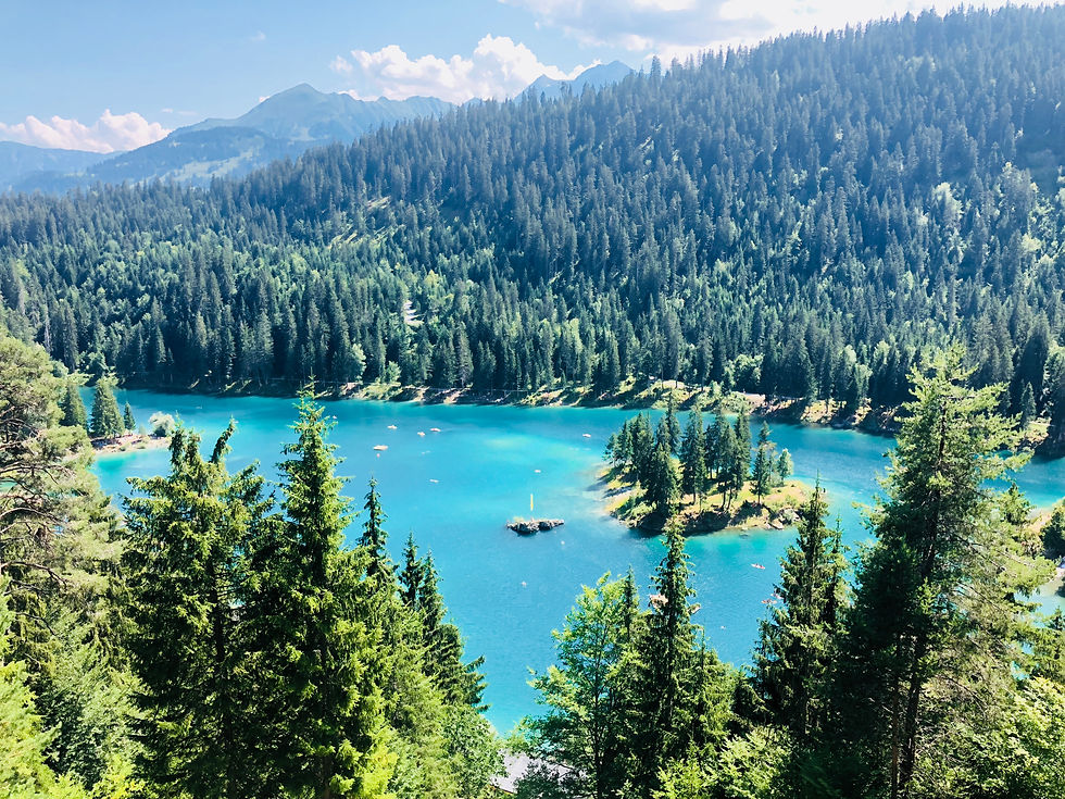 Cauma Lake, Switzerland