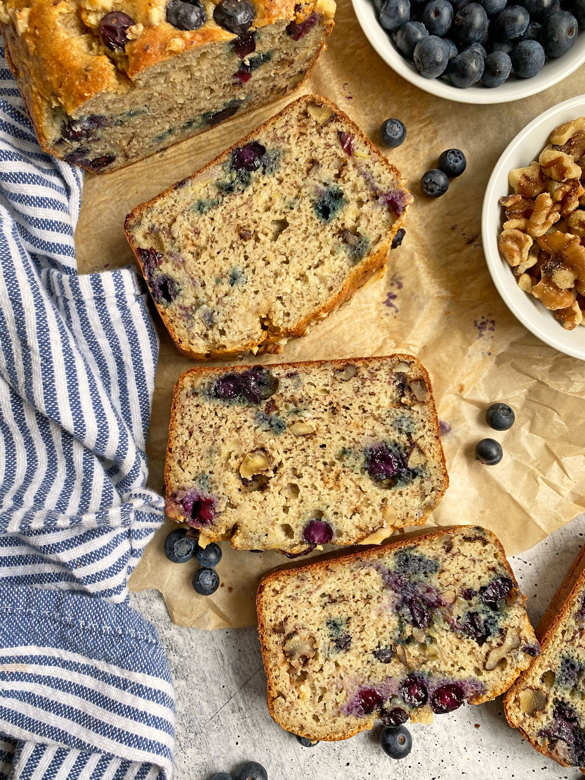 Blueberry Banana Crumble Loaf (family size)