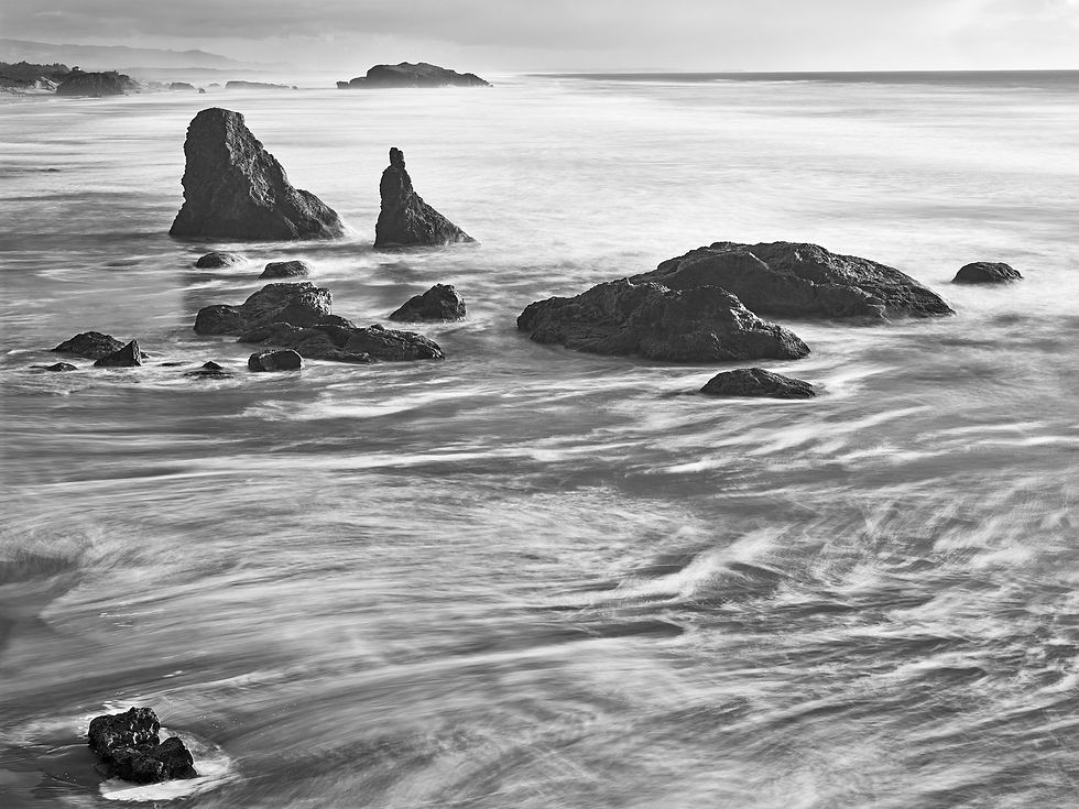 Thumbnail: Receding Surf, Bandon, Oregon