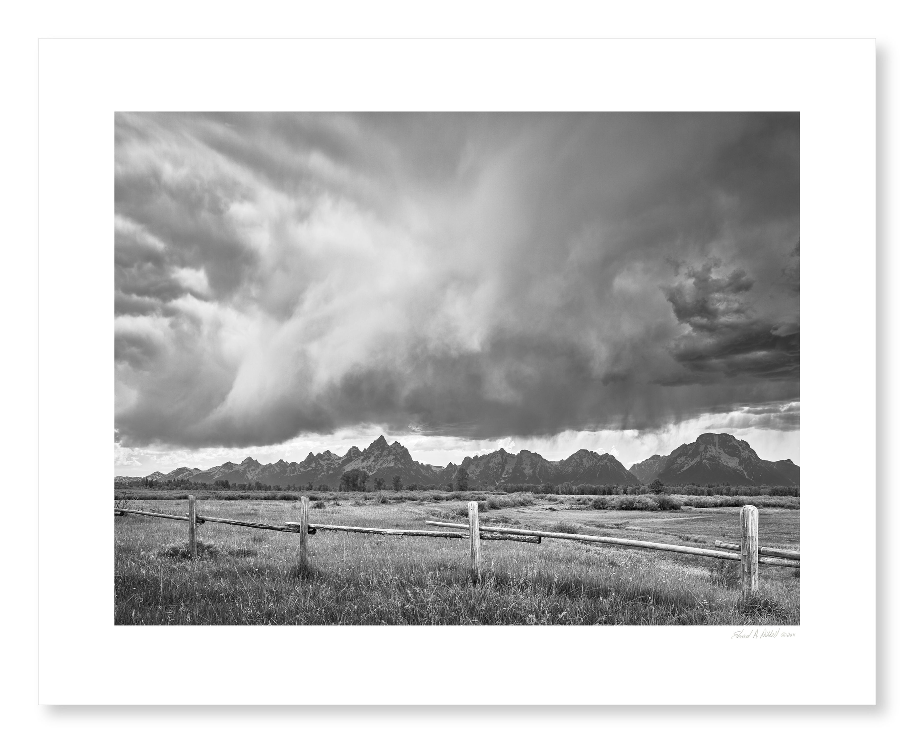 Elk Ranch Storm, Grand Teton National Park
