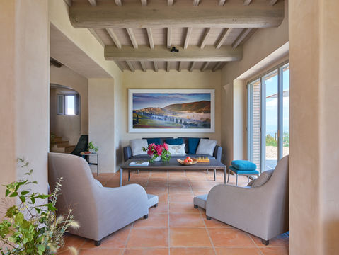 Villa Palazzetta living room