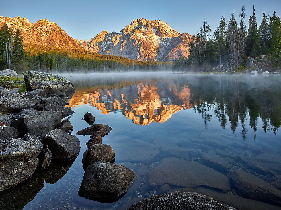 Thumbnail: Sunrise, Leigh Lake