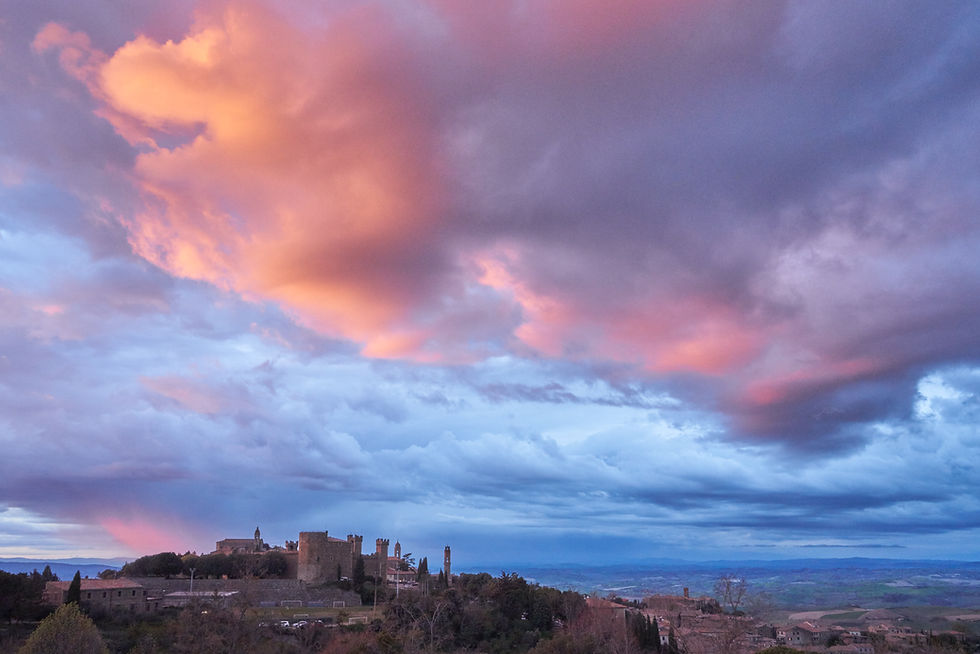 Sunset over the Fortezza