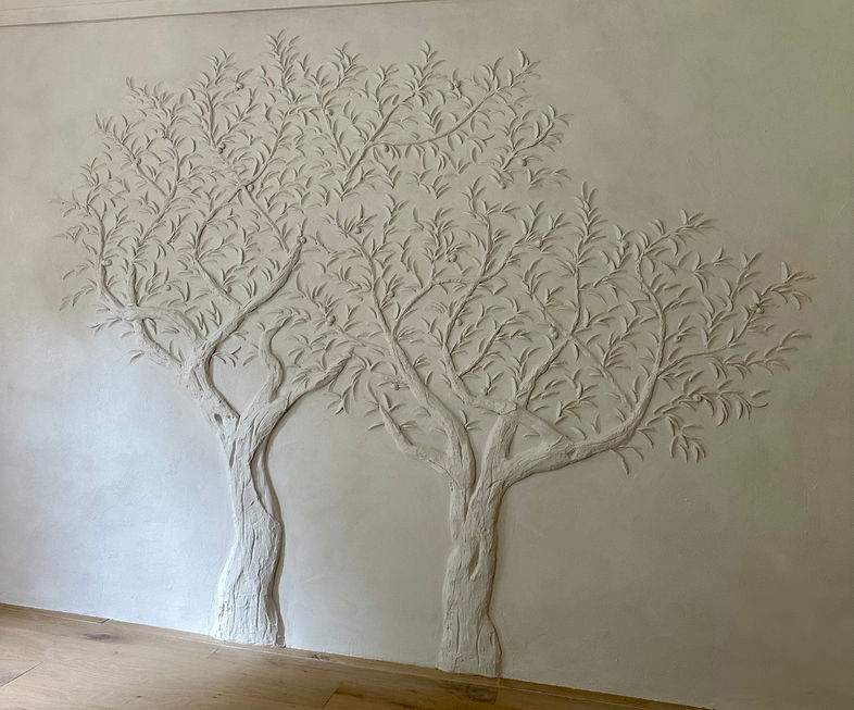 Fresque murale sur mesure imaginée pour sublimer l’espace avec douceur et caractère - Studio Hardie