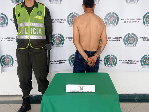TRES PERSONAS FUERON CAPTURADAS POR VIOLENCIA INTRAFAMILIAR EN CHINCHINÁ Y LA DORADA