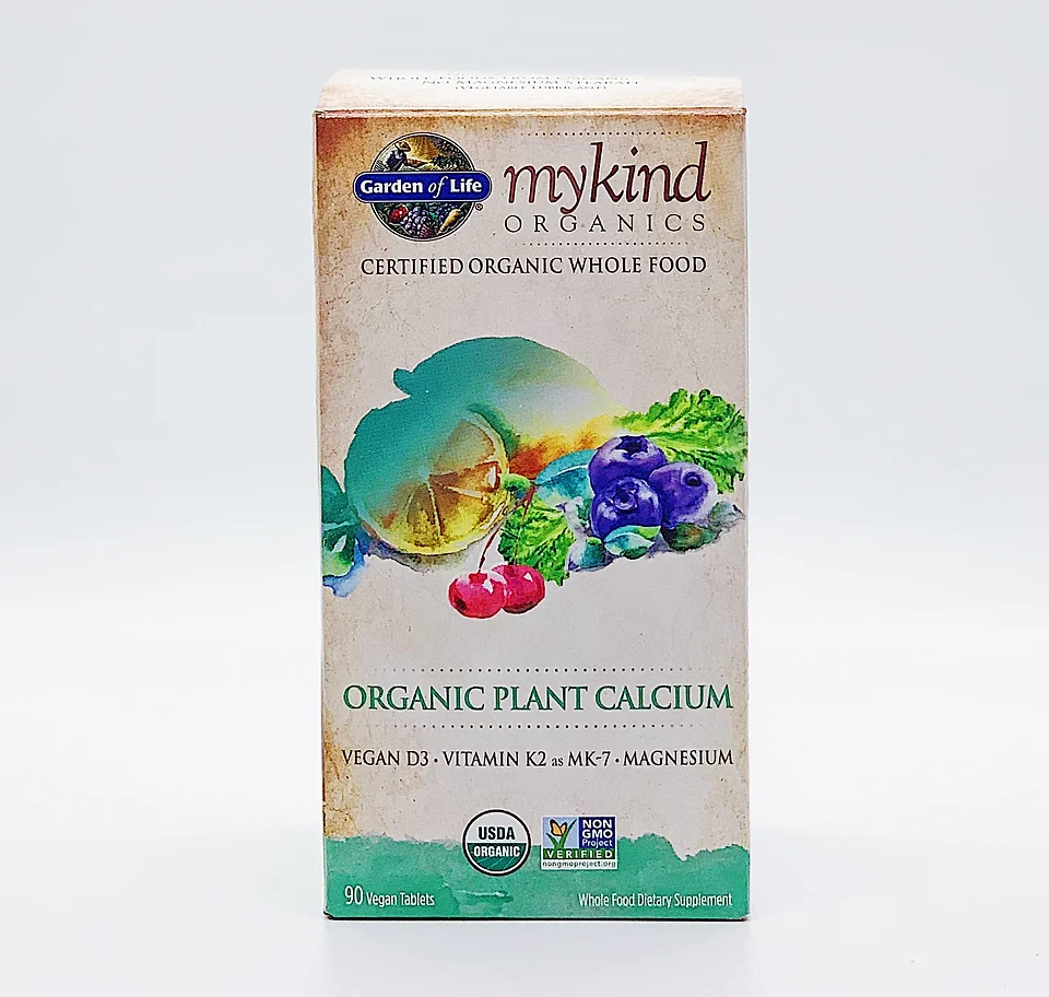 Terra Garden Of Life Mykind Organic Plant Calcium