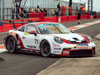 Coates last minute return to the Porsche Carrera Cup GB rewarded by podium finish