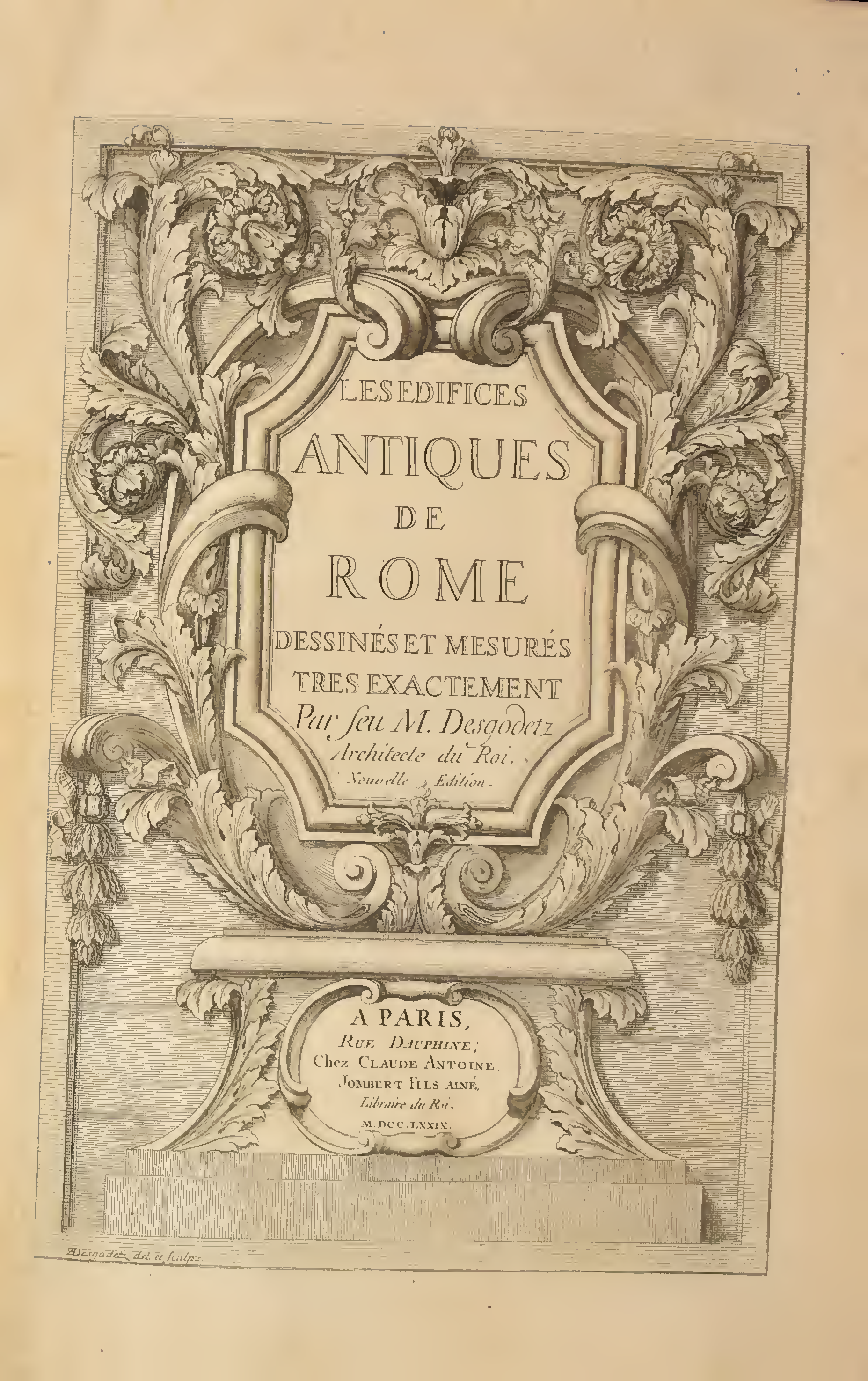 Les édifices antiques de Rome cover