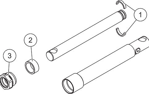 WESTERN PRODIGY angle ram component parts