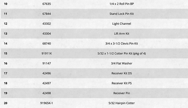Western WIDE-OUT electrical components