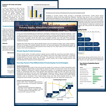 Private Equity Allocation Considerations: Unveilings Key Characteristics