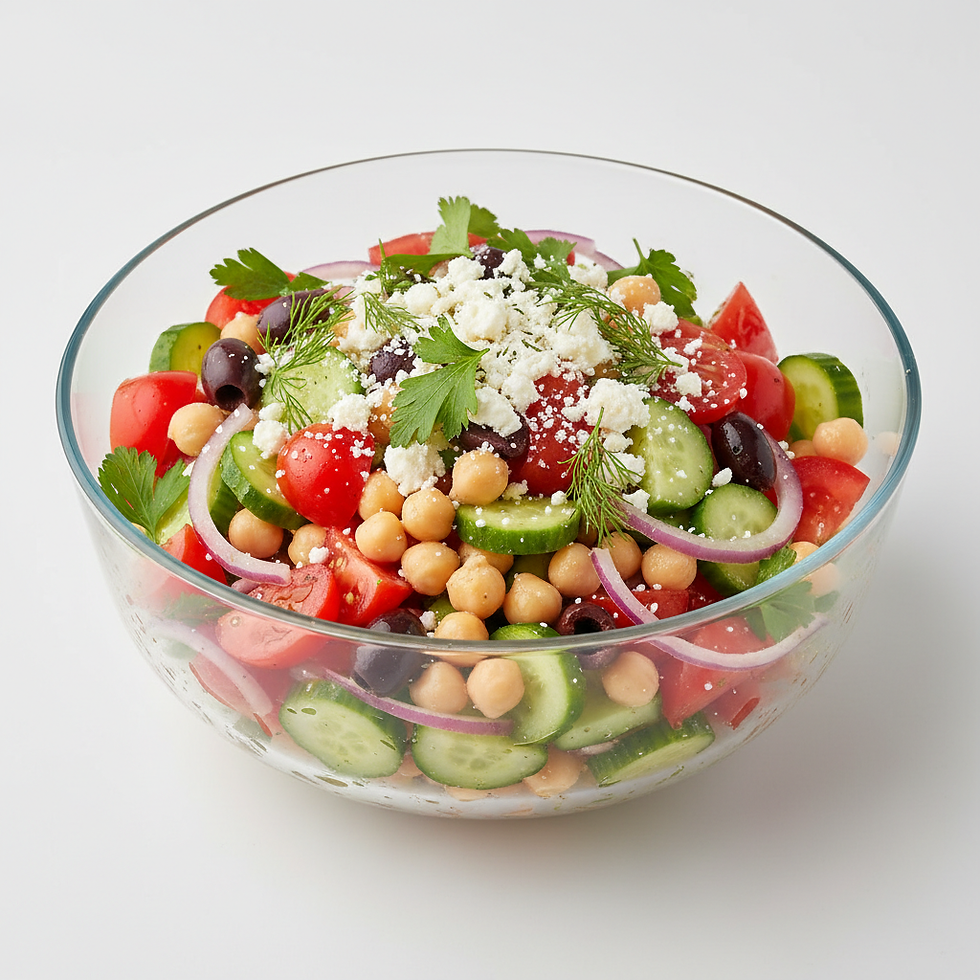 Mediterranean Chickpea Salad
