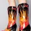 Thumbnail: Space Cowgirl Flame Boots (Black / Red)