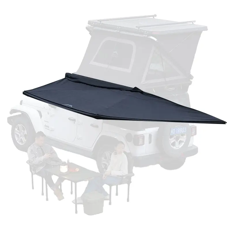 WildLand 180 Degree Free standing Quick Pitch Car Awning Rooftent