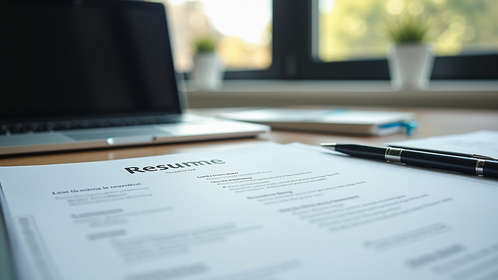 Crafting Standout Resumes for Career Success