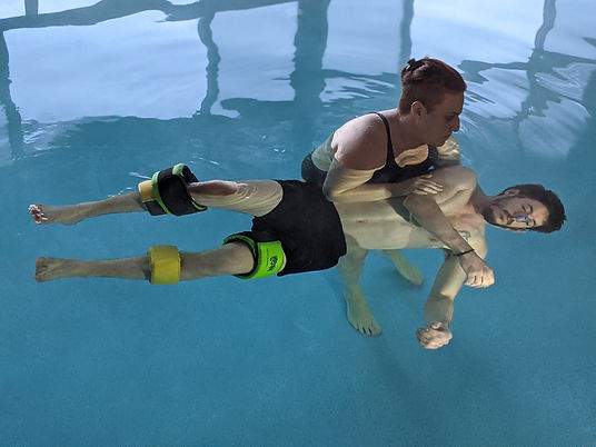 Waterdance underwater aquatic therapy