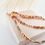 Thumbnail: Armbanden Botanical Blush Goud met Zalm Roze Ylandr
