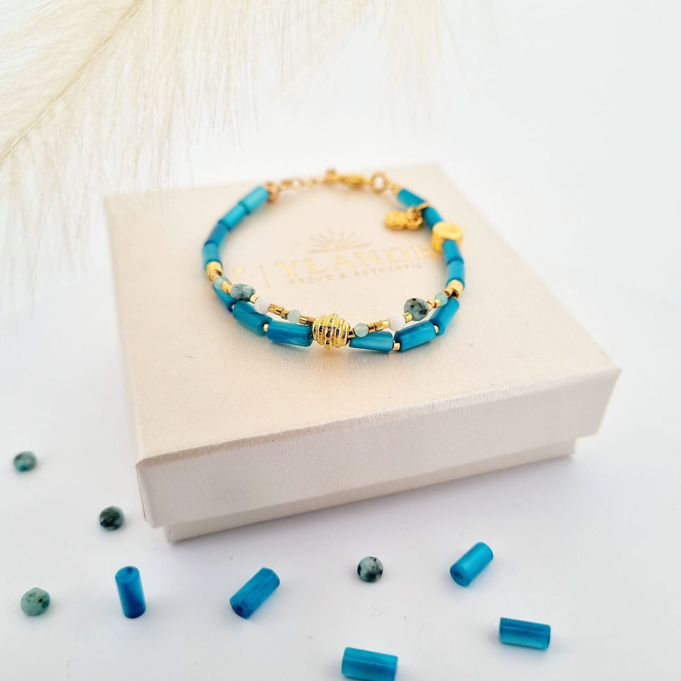 Armband Mermaid's Melody Petrol Ylandr Sfeer