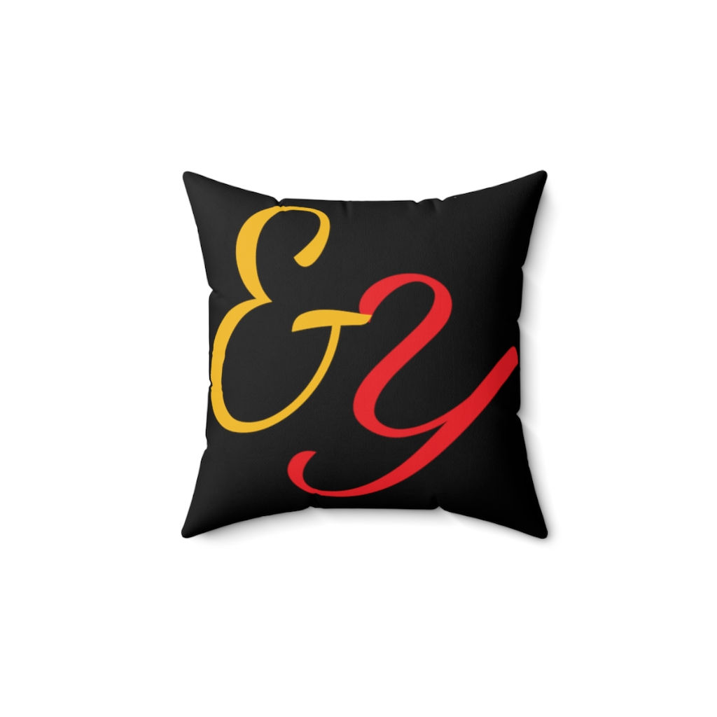 Faux Suede Square Pillow Case