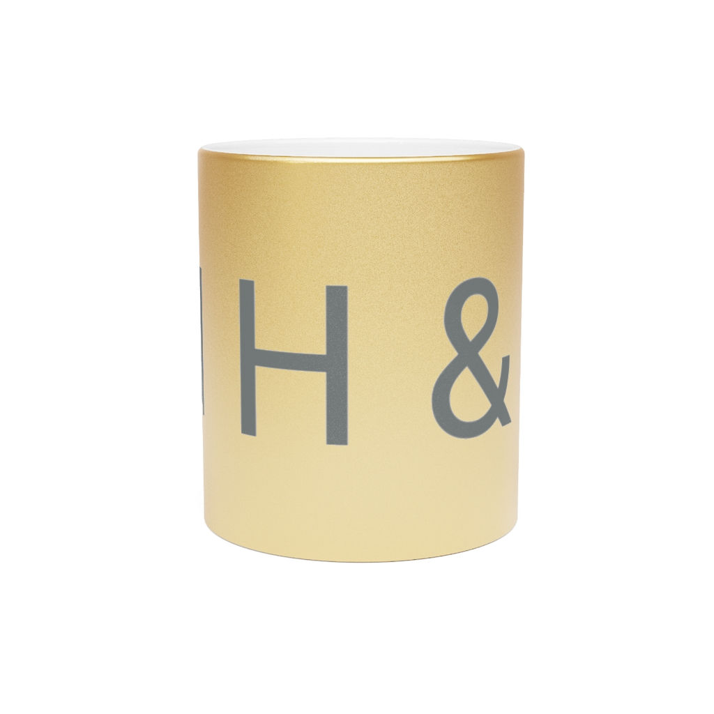 Metallic Mug (Silver / Gold)