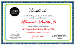 Certificado Telae  4ª Expo -Armando Paolillo Jr