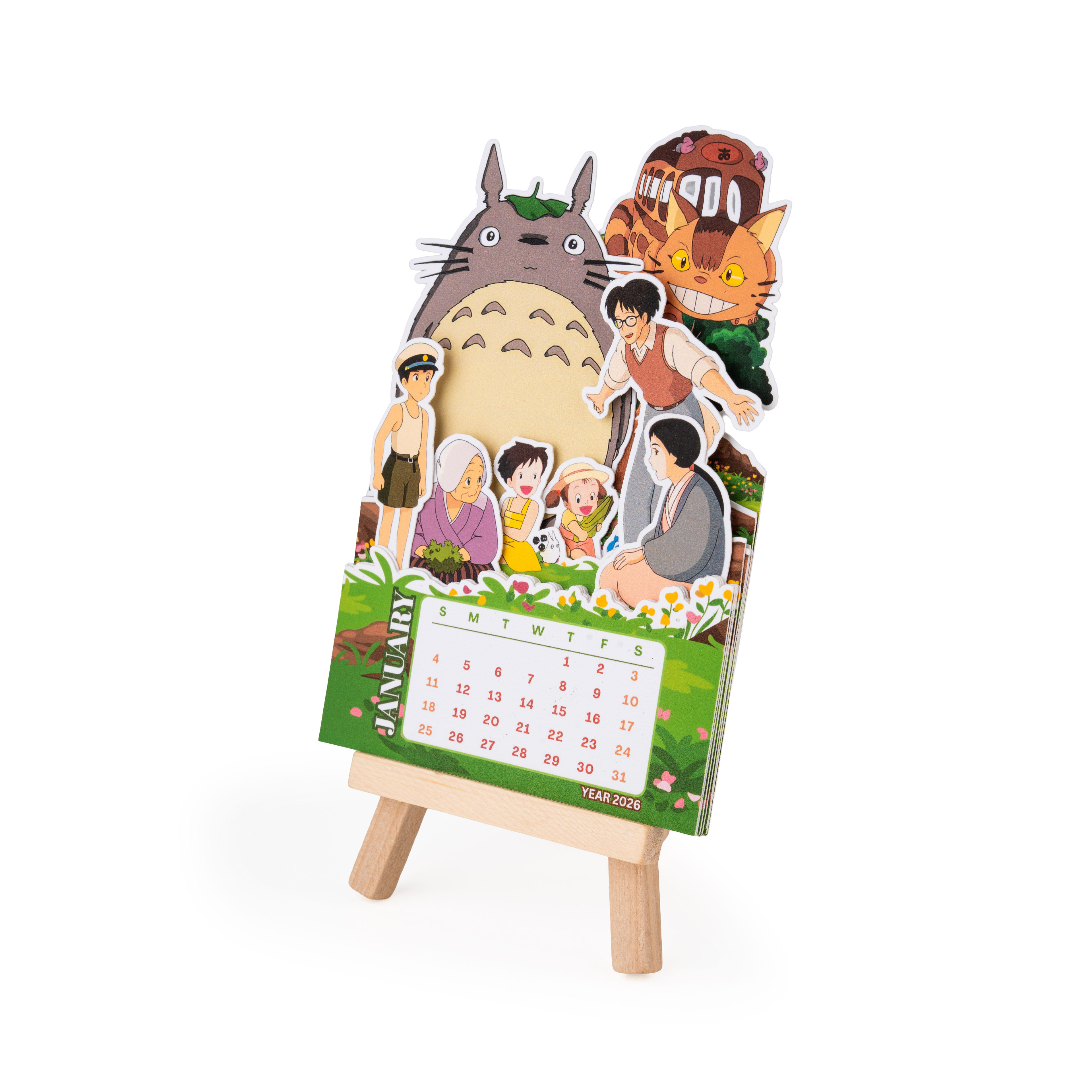 Anime Inspired Desk Calendar — View 3