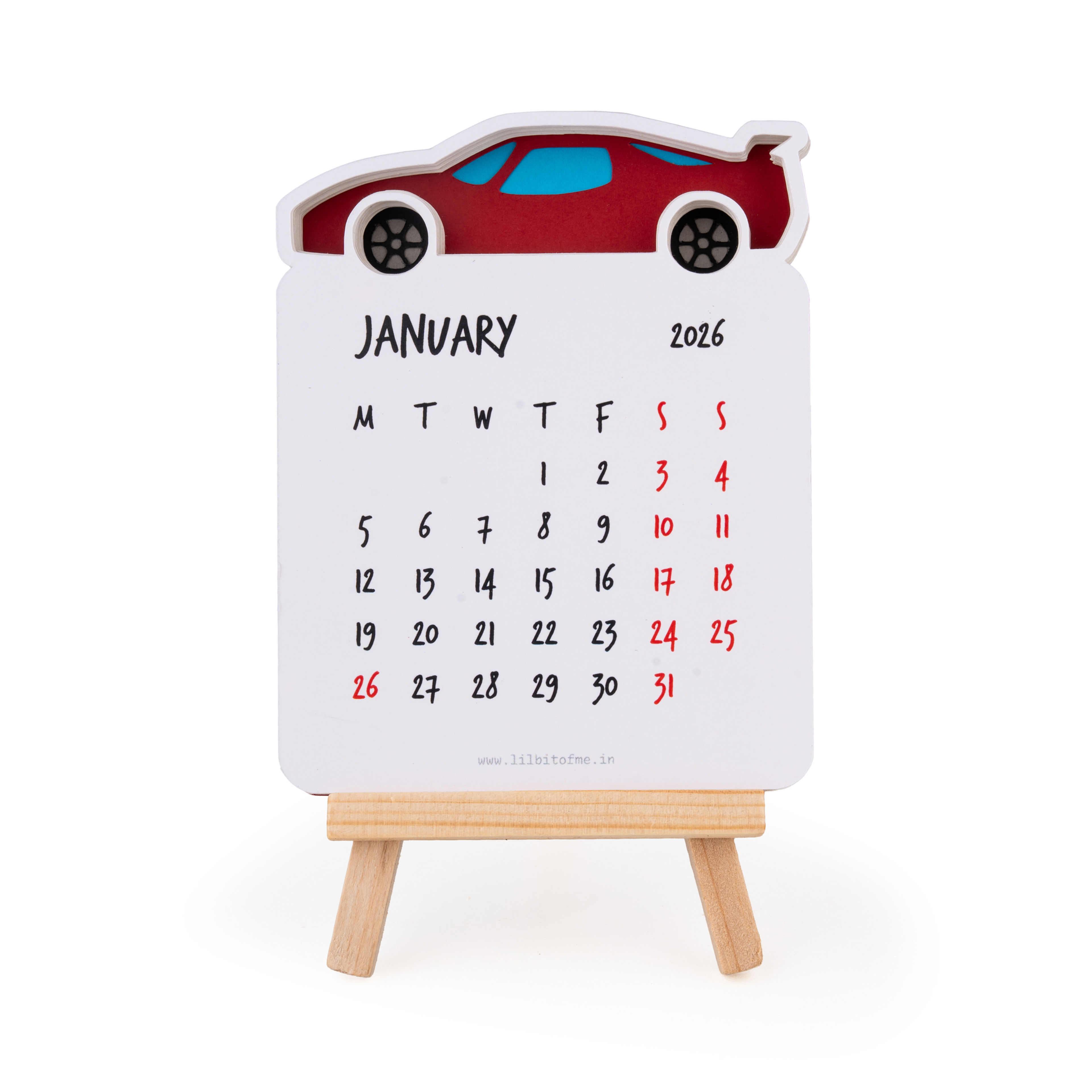 Car Desk Calendar
