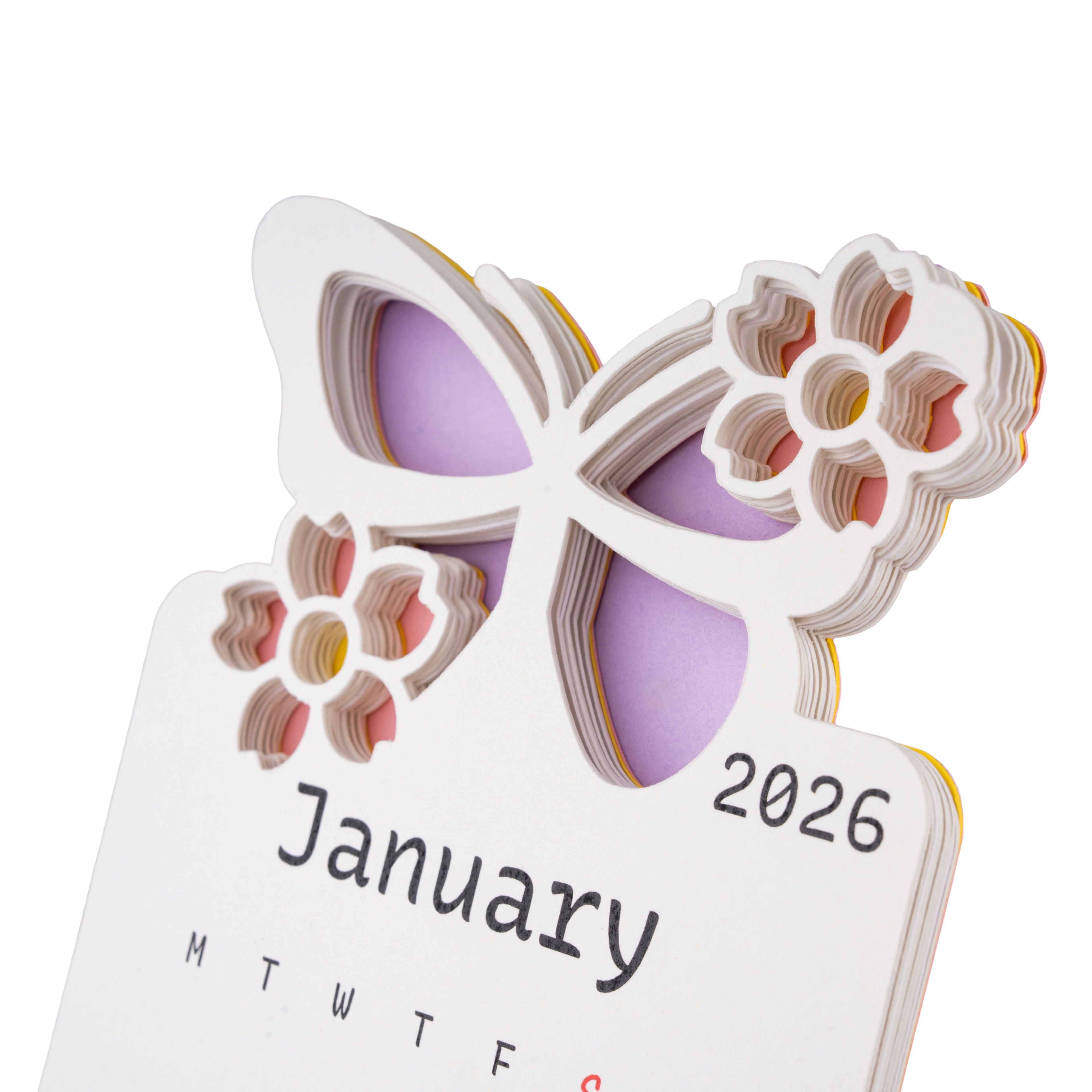 Butterfly Desk Calendar — View 4