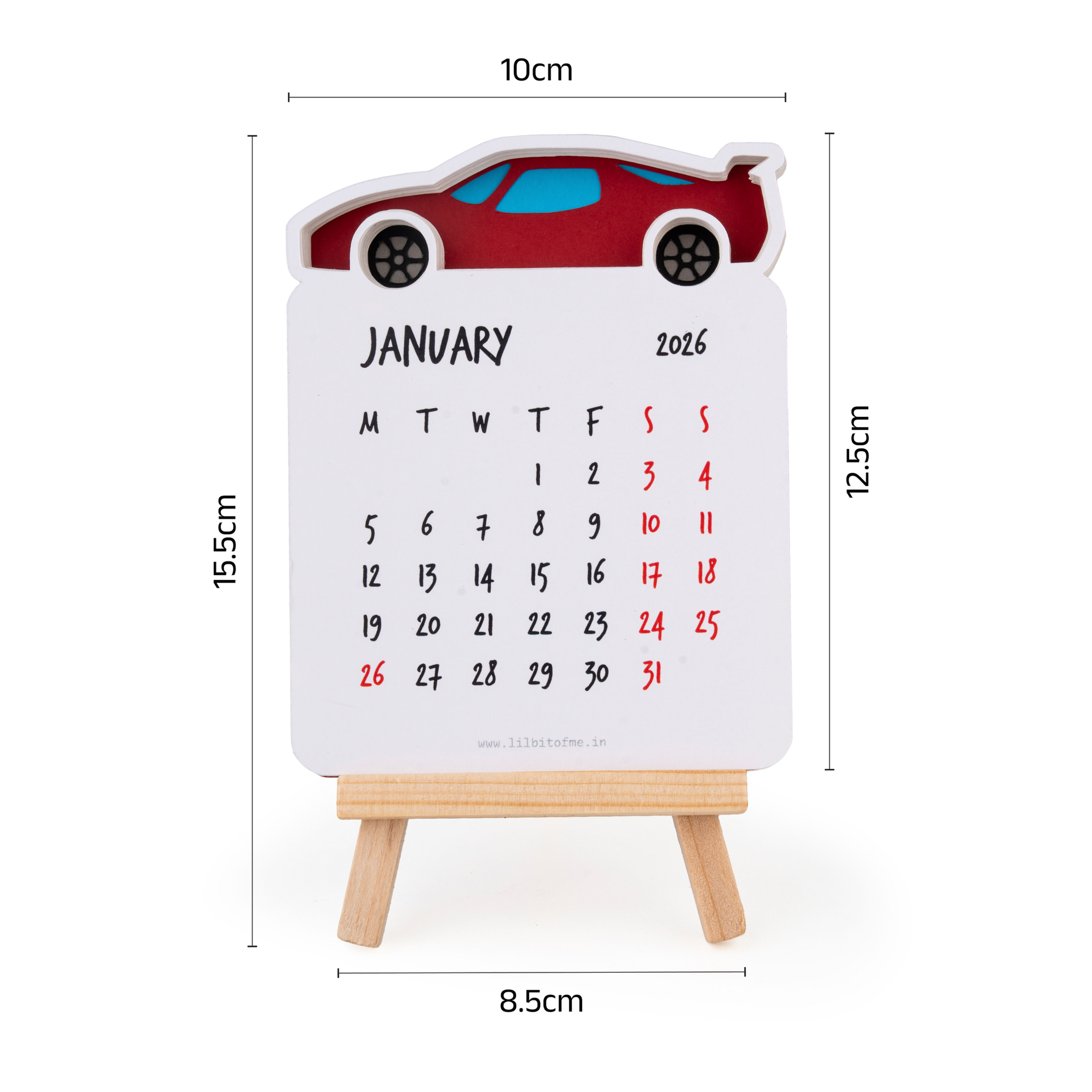 Car Desk Calendar — View 10
