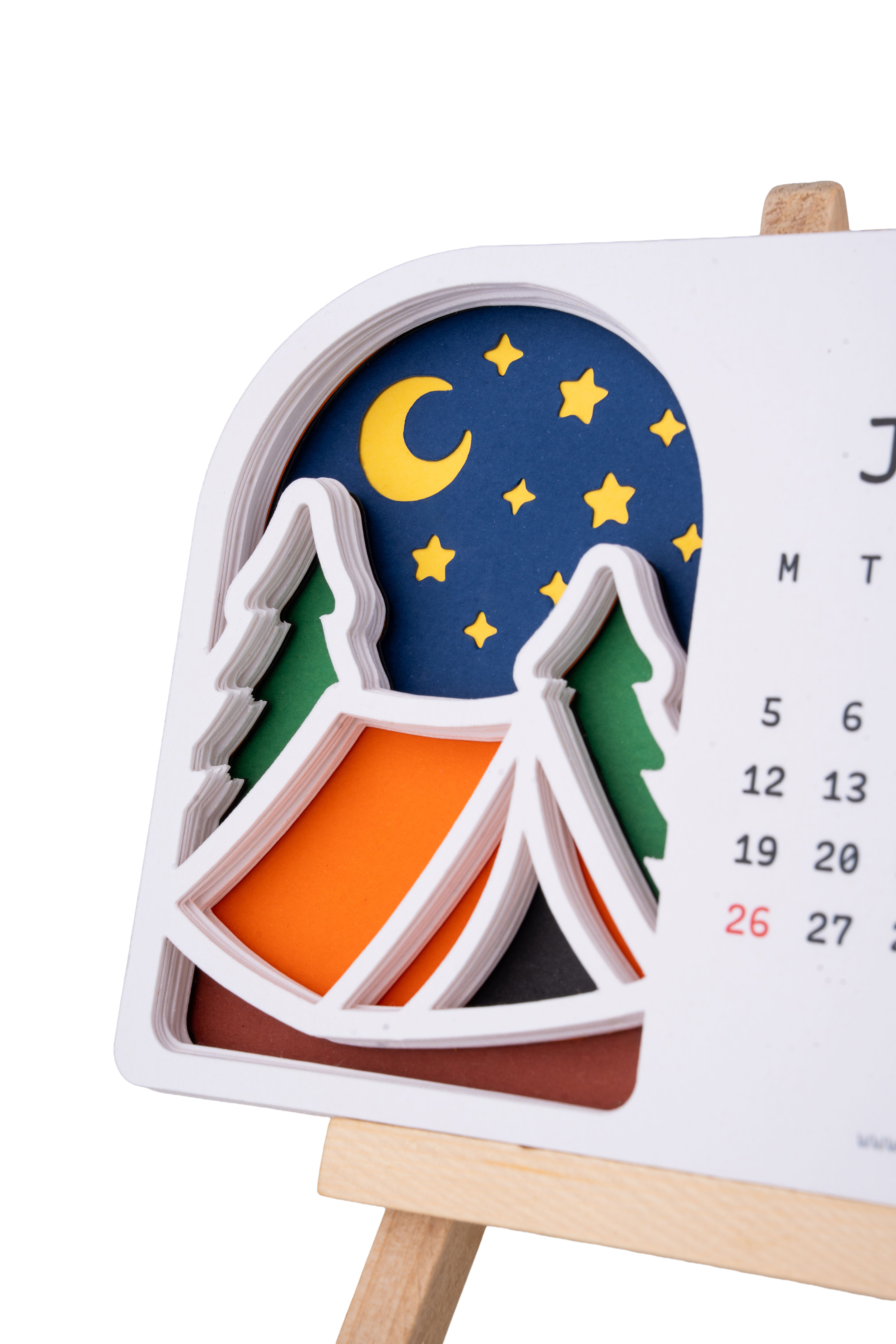 Camp Desk Calendar — View 3