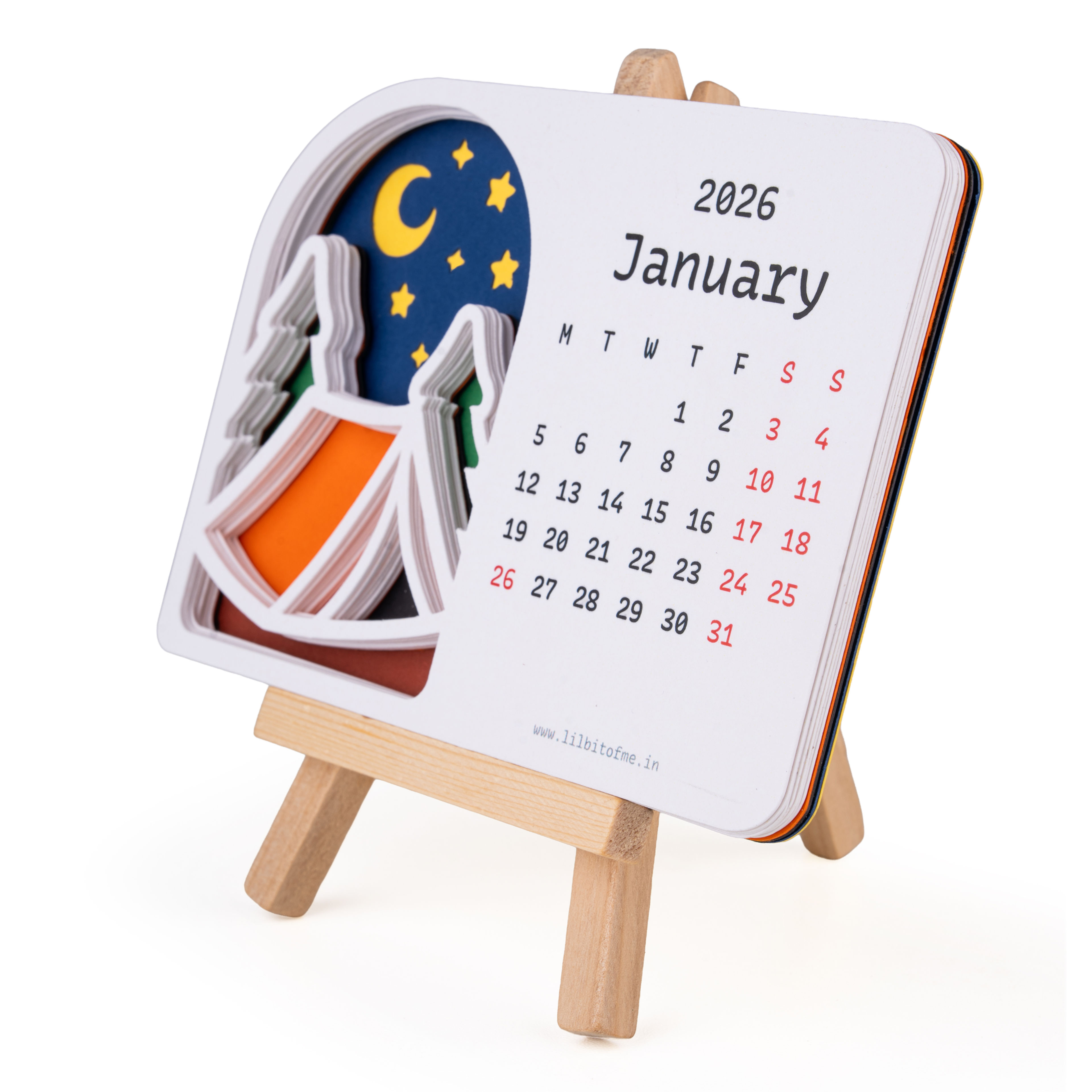 Camp Desk Calendar — View 10